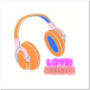 Love is music Posters and Art